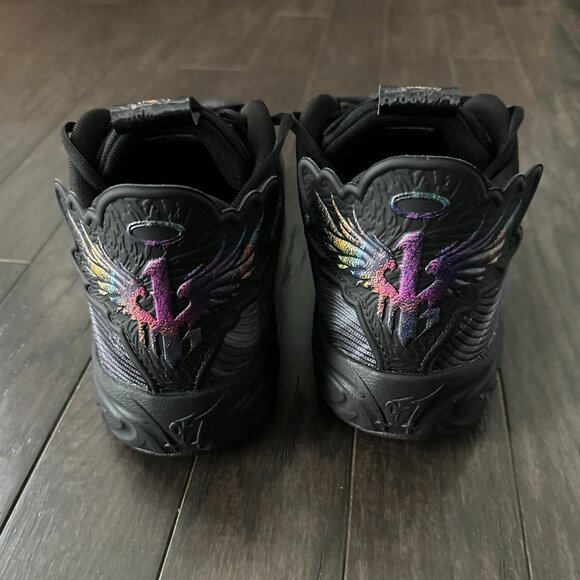 Puma MB.04 Lo Black Dark Amethyst Men's 12 Basketball Shoes - Picture 6 of 9